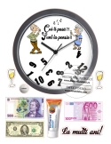 Ceas de pensionare | Imagine comestibila