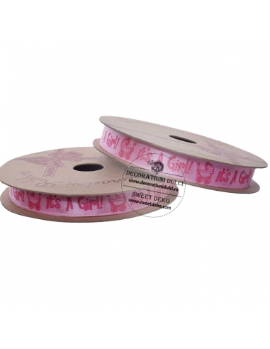 Banda satinata - It's a girl (22m)