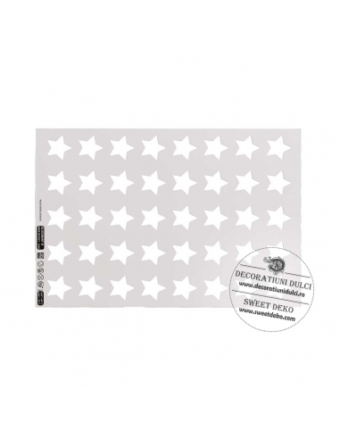 Sablon din silicon stelute | CHABLON STAR Ø30 mm Silikomart (2buc/set)