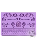 Forma silicon cu broderie barok | Decoratiuni Dulci