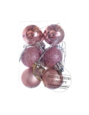 Globulete mici rose gold (12buc)