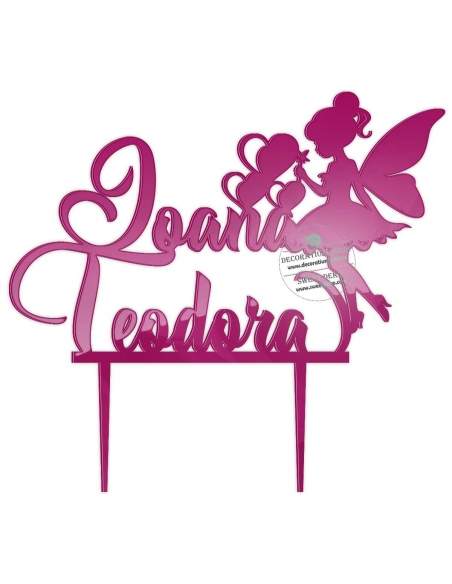 Cake topper NUME si zana