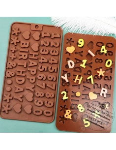 Mulaj cauciucat cifre | Decoratiuni Dulci