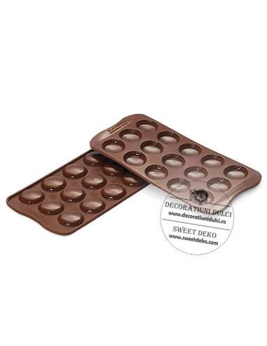 Mulaj pentru ciocolata, macarons | Scg21 Choco Macaron Silikomart