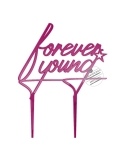 Cake topper Forever Young