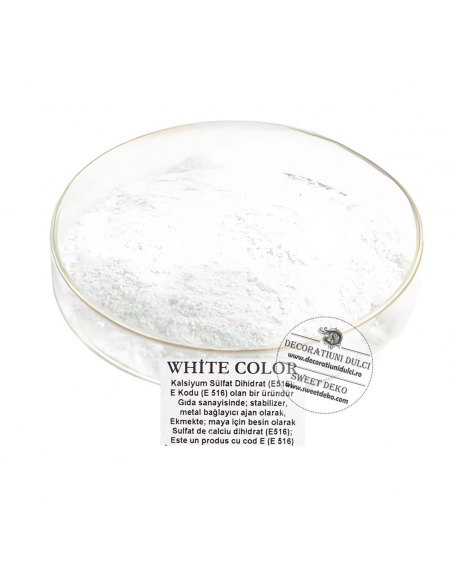Colorant pudra liposolubil alb 200g