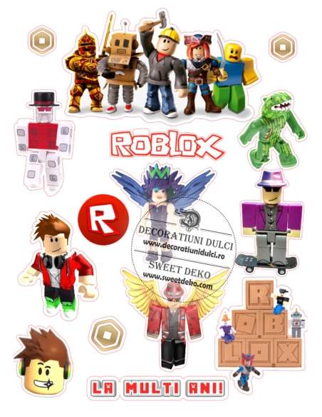 Imagine comestibila personaje Roblox