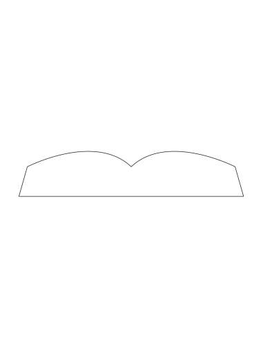 Macheta polistiren carte deschisa