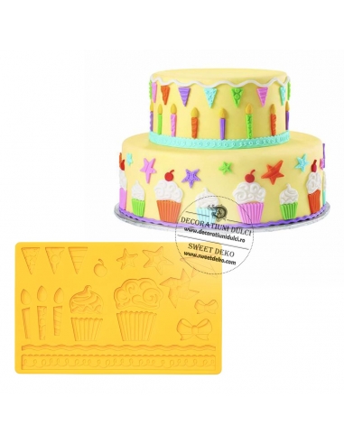 Forma silicon petrecere | Decoratiuni Dulci