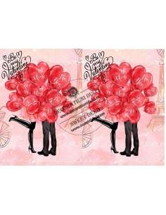 Imagine comestibila Be my Valentine 2