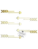 Cake Topper sageata Cupidon pentru decor tort (set 5 buc)