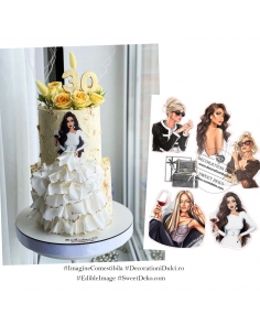 Imagini pentru tort Fashion, coffee, and wine 2