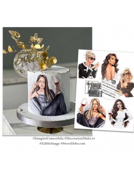 Imagini pentru tort Fashion, coffee, and wine