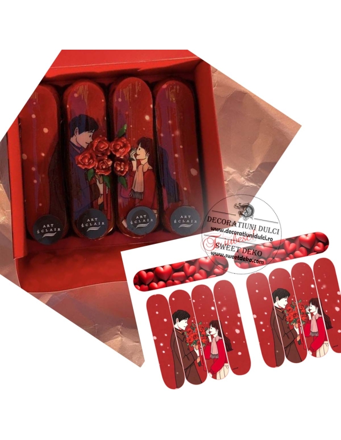 Decor eclere | Intalnire si trandafiri rosii