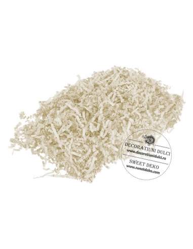 Fasii hartie alba ondulata pentru ambalat