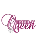 Topper pentru tort Birthday Queen