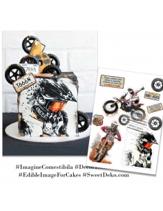 Imagine comestibila pasiune pentru motociclete 2