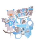 Set 7 toppers din carton It's a BOY
