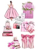 Imagini pentru decor tort Pink Fashion