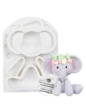 Mulaj elefant cu floricele