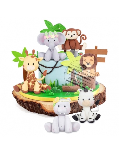 Mulaj elefant cu floricele