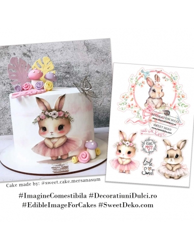 Imagine comestibila Iepurasi Little Sweet
