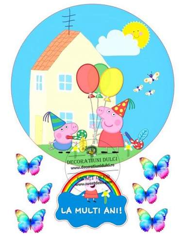 Imagine comestibila Purcelusa Peppa