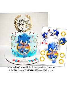 Imagine comestibila Sonic si puterea inelelor 2