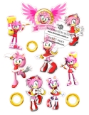 Imagine comestibila cu Amy Rose