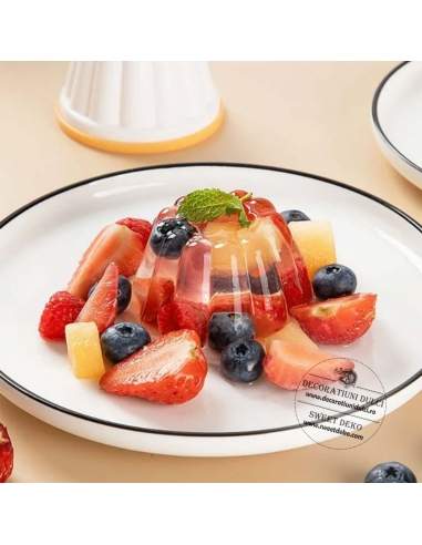 Forma budinca, panna cotta, jeleu (4 cupe)