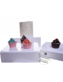 Set 3 standuri plexiglass