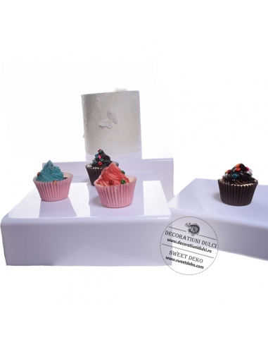 Set 3 standuri plexiglass