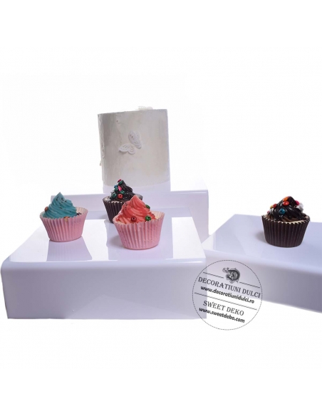 Set 3 standuri plexiglass