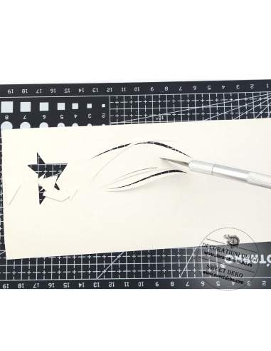 Cutter cu rezerva si suport de taiere