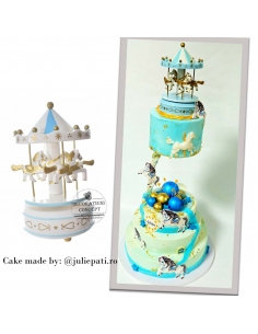 Carusel muzical, nuante de bleu 2