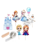 Mini toppers din carton Baby Frozen