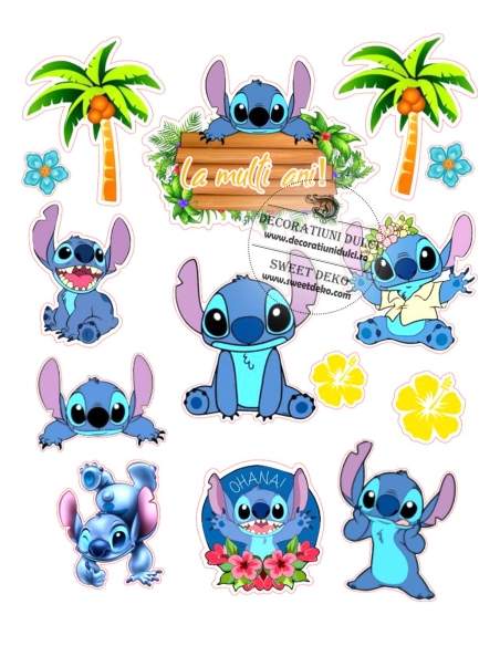 Imagine comestibila Stitch