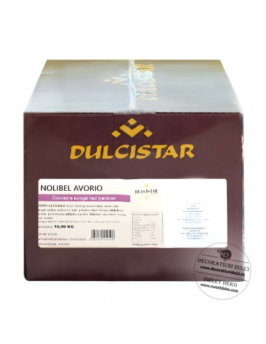 Compound glazura alba Nolibel Avorio Dulcistar