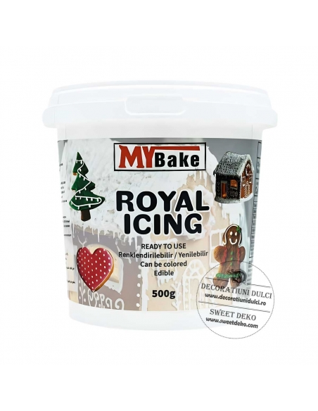MyBake Royal Icing (500g), gata de utilizat