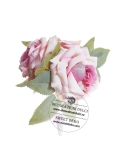 Topper flori - trandafiri roz pudrat