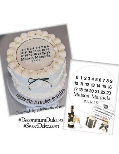 Imagine comestibila Fashion Couture Maison Margiela