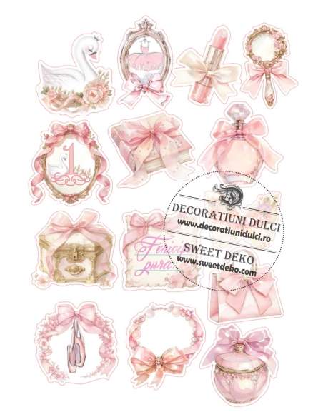 Imagine comestibila VIS ROZ