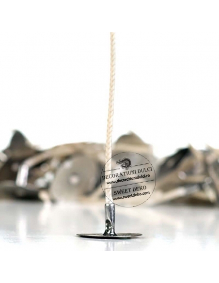 Fitiluri din bumbac cerate (50buc)