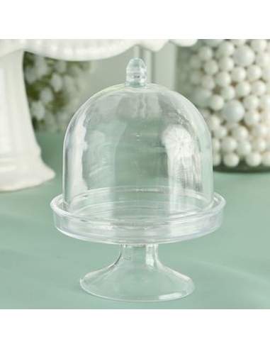 Cupola acrilica transparenta, dom mic 7.5 x 5 cm