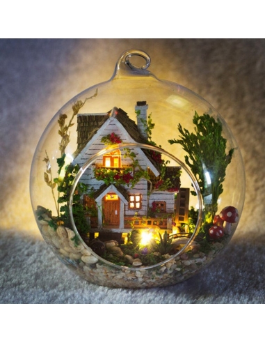 Glob Terarium Acrilic Transparent 8 cm