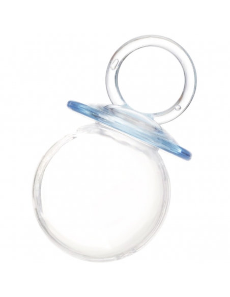 Suzeta Acrilica bleu fillable 8cm