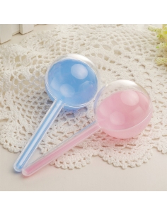 Cutie acrilica sub forma de Acadea Roz 2