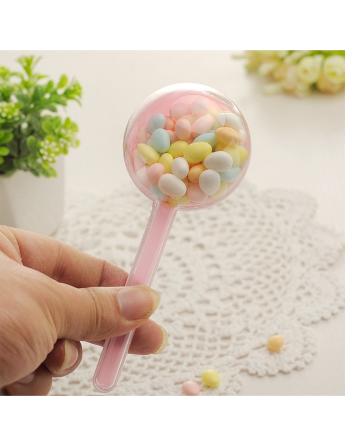 Cutie acrilica sub forma de Acadea Roz