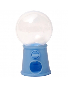 Marturie Botez Baietel Candy machine baby blue, figurina acrilica fillable 7cm