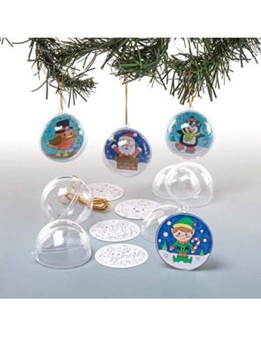 Glob Acrilic Transparent 6 cm